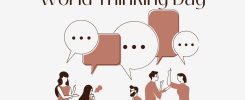 People with thought bubbles-World Thinking Day